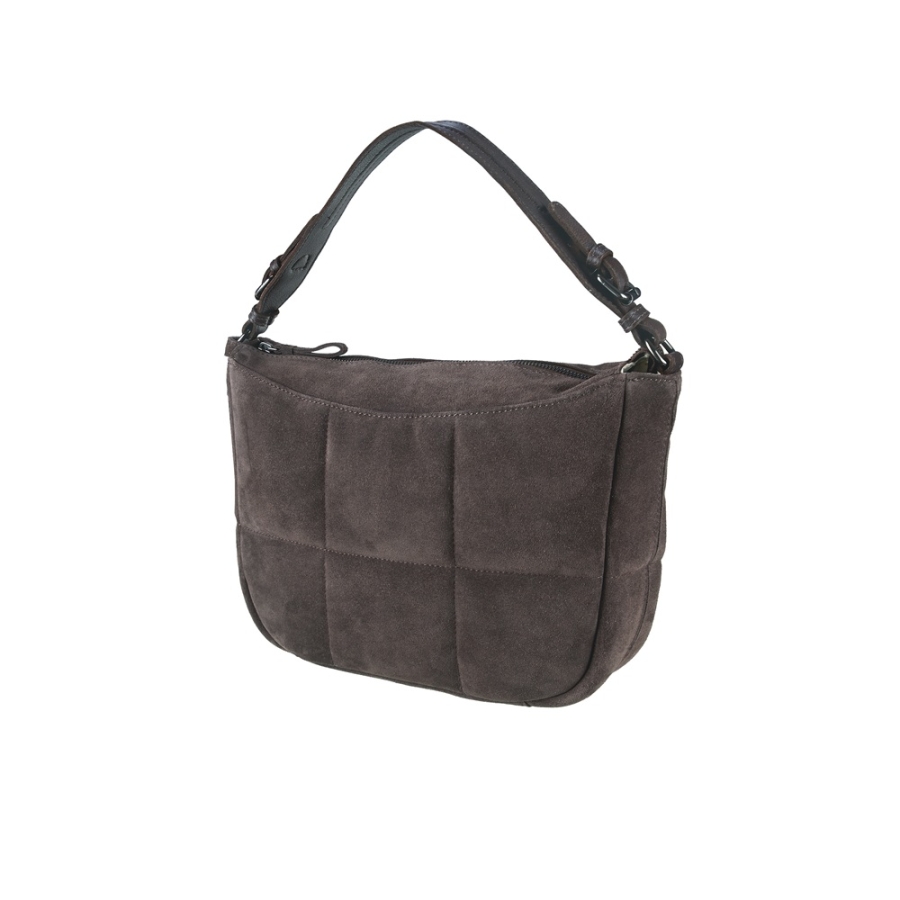 VIOLA TOTE SUEDE BROWN